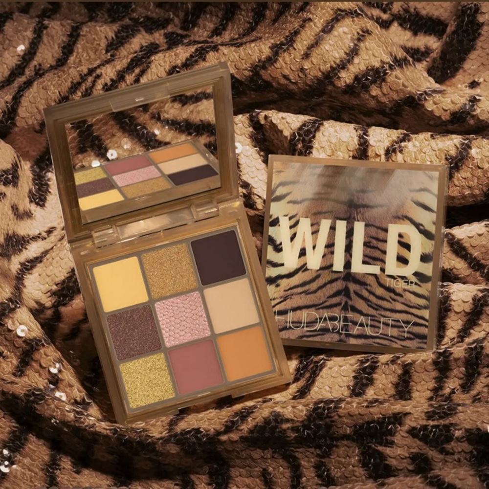Huda Beauty Wild Obsessions Eyeshadow Palette Tiger Palette